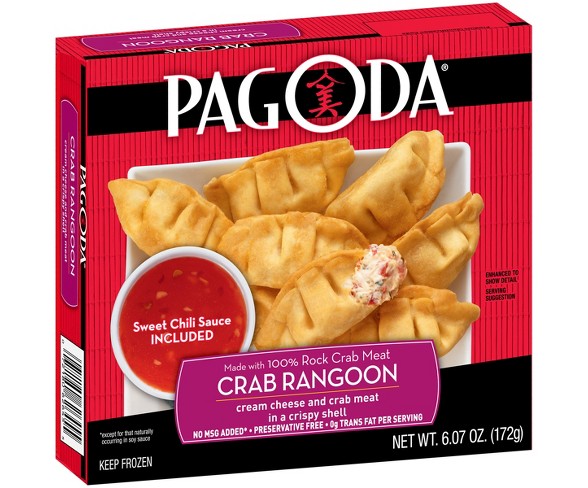 Pagoda Frozen Crab Ragoon - 6.07oz