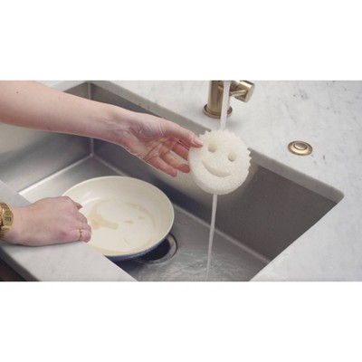 Scrub Daddy Dye Free - 1ct: Cleaning Tools and Accessories, Foam Material, Sponge