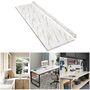 LOVMOR Laminate Countertop, Washer Dryer Counter Top, Wood Countertop for DIY, Table Top for Office Desk and Kitchen Table - 1 of 4