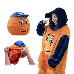 Syracuse University Otto the Orange Snugible Blanket Hoodie & Pillow - 1 of 4