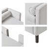NicBex Brenda Upholstered Bench Gray - 2 of 4