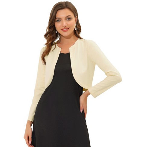 Beige shop bolero shrug