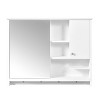 36 Inch Wall Mounted Medicine Cabinet, Bathroom Storage Cabinet with Mirror Door and Adjustabl Shelf, Mirror Cabinet for Bathroom - 3 of 4
