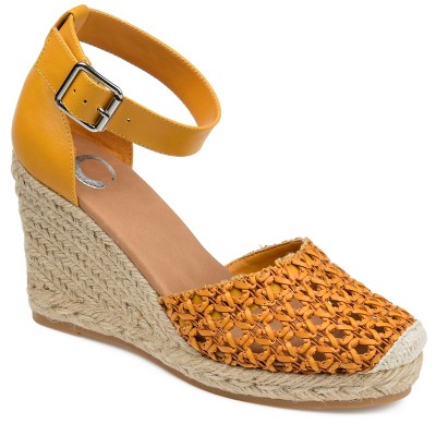 Journee Collection Womens Sierra Wedge Heel Espadrille Sandals