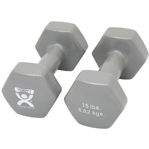 CanDo vinyl coated dumbbell - 1 of 2