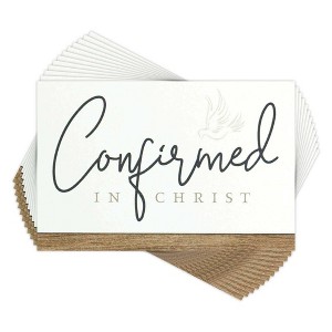 Dicksons Itty Bitty Confirmed Decorative Mini Customizable Strengthen Life White 5 x 2 Paper Card, Pack of 24 - 1 of 2