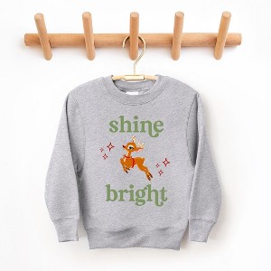 The Juniper Shop Shine Bright Deer Youth Graphic Sweatshirt - 1 of 2