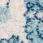 cream/turquoise