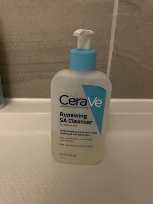 Cerave Sa Face Wash Salicylic Acid Cleanser With Hyaluronic Acid And ...