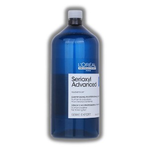 L'Oreal Pro Paris Serioxyl Advanced Densifying Shampoo (50.7 oz XXL SIZE) Loreal purifying professional shampoo for hair loss - 1 of 2