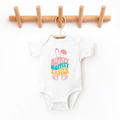 The Juniper Shop Hippity Hoppity Easter Baby Bodysuit