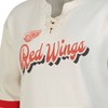 NHL Detroit Red Wings Women's Natural Long Sleeve Fleece Hooded Sweatshirt - image 3 of 3