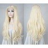 Unique Bargains Women's Long Natural Curly Lace Front Wigs with Wig Cap 24" Blonde 1PC - 3 of 4
