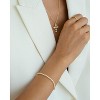 Bearfruit Jewelry Sterling Silver 18k Gold Plated Cultured Fresh Water Pearl Victoria Cross Necklace - 3 of 4