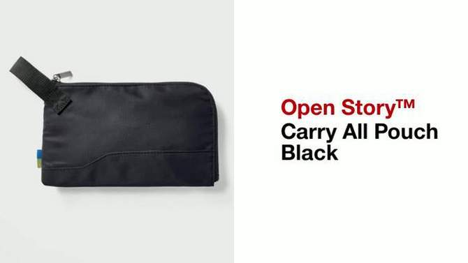Carry All Pouch Black - Open Story&#8482;, 2 of 5, play video