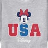 Men's - Disney - Minnie USA Graphic Fleece Sweatshirt - 2 of 4