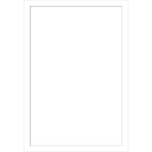 Amanti Art Svelte Clay Grey Framed Dry Erase Magnetic Board - 1 of 4