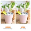 Unique Bargains Multipurpose Use Durable Lightweight Reusable Plant Coasters - 4 of 4