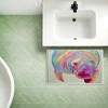 Stupell Industries Chromatic Hue Manatee Printed Plush Bath Mat And Bath Rug, Design By Jennifer Seeley, 18"X30" - 3 of 4