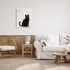 Stupell Industries Halloween Black Cat Silhouette Canvas Art, 24" x 30" - 3 of 4
