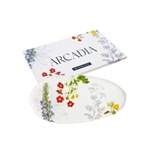 18" x 9" Porcelain Arcadia Serving Platter - Rosanna