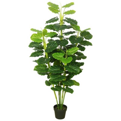 Artificial Fresh Philodendron with Pot - Vickerman