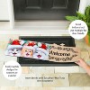 Evergreen Santa Trio Kittens Sassafras Indoor Outdoor Switch Doormat 1'10"x10" Multicolored - 3 of 4