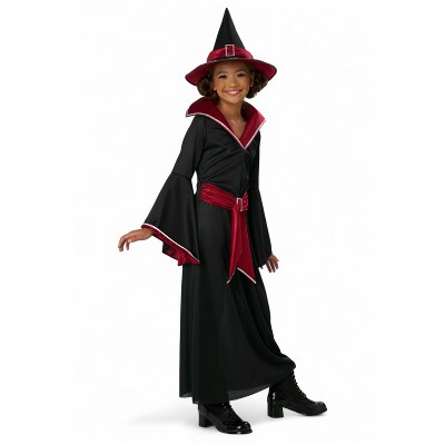 California Costumes Ruby Red Glamour Witch Child Costume