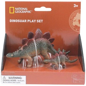 National Geographic Stegosaurus DinoFigurines 2pcs - 1 of 1