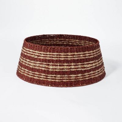 Brown Striped Woven Collar - Threshold™ designed with Studio McGee