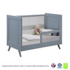 BreathableBaby Breathable Mesh Toddler Bed Conversion Kit for 3-in-1 Crib, Steel Gray - 3 of 4