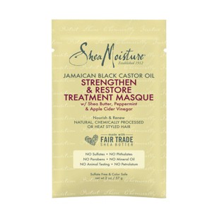 SheaMoisture Jamaican Black Castor Oil Strengthen & Restore Hair Mask - 1 of 4