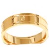 Pompeii3 14K Yellow Gold Mens 6mm Comfort Fit Wedding Band - 2 of 4