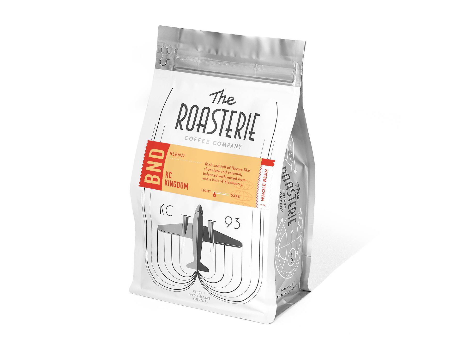 The Roasterie KC Kingdom Blend Whole Bean Coffee - 12oz