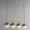 Maxim Lighting Duke 4 - Light Pendant in  Satin Nickel/Satin Brass - 3 of 3