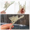 Unique Bargains Women's Rhinestone Butterfly Shape Hair Clips and Pins Gold Tone 1 Pc - 4 of 4