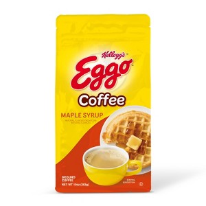 Eggo Maple Syrup Waffle Flavored Ground Coffee, Fair Trade Cert. 10 Oz Bag, 6 pack - 1 of 2