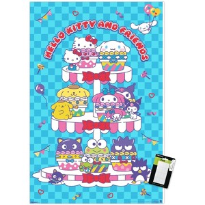 Trends International Hello Kitty and Friends: 25 Sweet Cupcakes - Group Unframed Wall Poster Prints - 1 of 4