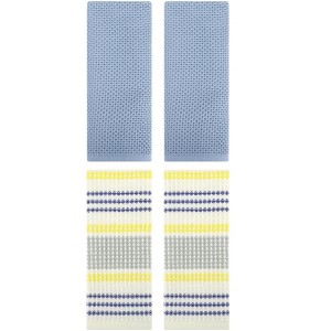 REGALWOVEN 4 Pcs Cotton Soft Absorbent Waffle Hand Towel for Home - 1 of 4