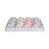 Transpac Dolomite 18.5 in. Multicolor Easter Scalloped Daisy Planters Set of 12 In Display - 2 of 4