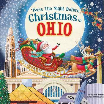 'Twas the Night Before Christmas in Ohio - by Jo Parry (Board Book)