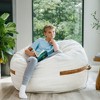 Big Joe Bean Bag Chair with Removeable Cover, Foam Filled, Multiple Sizes and Fabrics, All Ages - 2 of 4