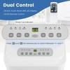 Costway 5000 BTU (8000 BTU ASHRAE) Portable Air Conditioner 3-in-1 AC Unit With Cool Dehum Fan Sleep Mode - 4 of 4