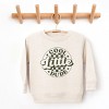 The Juniper Shop Cool Little Dude Checkered Toddler Sweatshirt - 2 of 4