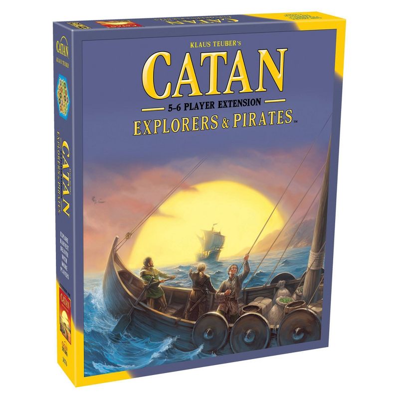 Catan Explorers &#38; Pirates 5-6 Player Game Extension Pack, 1 of 6