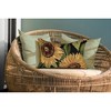 Liora Manne Marina Garden Indoor/Outdoor Pillow.. - 2 of 4