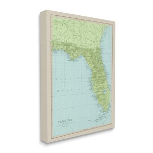 Stupell Industries Map Of Florida Classical State Border - 1 of 4