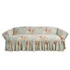 Ballad Bouquet Sofa Slipcover Rob's Egg - Waverly Home - 2 of 3