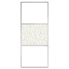 VidaXL Walk-in Shower Wall ESG Glass with Stone Design 31.5 in.x76.8 in. - 3 of 4