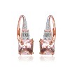 Guili Champagne Glow Sterling Silver Earrings with Champagne Cubic Zirconia drops, designed for a warm golden sparkle and chic elegance - 3 of 3